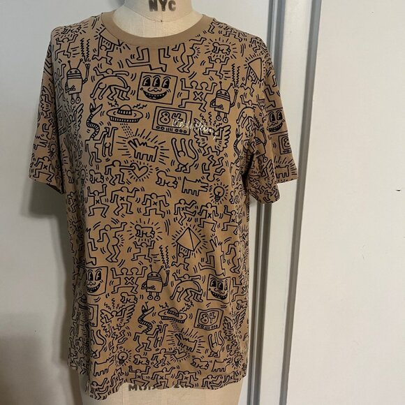 UNIQLO x KEITH HARING  SPRZ NY All Over Print Size Medium - Picture 1 of 7